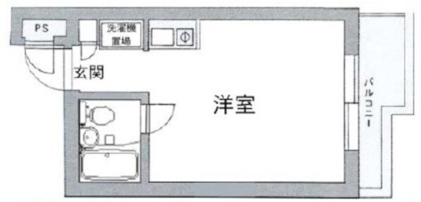 メインステージ経堂の物件間取画像